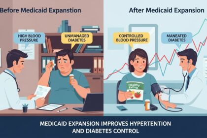 नवीनतम अध्ययनों के अनुसार, Medicaid के विस्तार ने हाई ब्लड प्रेशर (Hypertension) और डायबिटीज़ (Diabetes) वाले मरीजों के स्वास्थ्य पर सकारात्मक प्रभाव डाला है। विस्तार के बाद अधिक लोगों को स्वास्थ्य सेवा उपलब्ध हुई, जिससे नियमित जांच, दवा की पहुँच और जीवनशैली पर नियंत्रण बेहतर हुआ। विशेषज्ञों का कहना है कि Medicaid विस्तार ने रोग प्रबंधन में सुधार और लंबी अवधि में स्वास्थ्य परिणाम बेहतर बनाने में मदद की है।