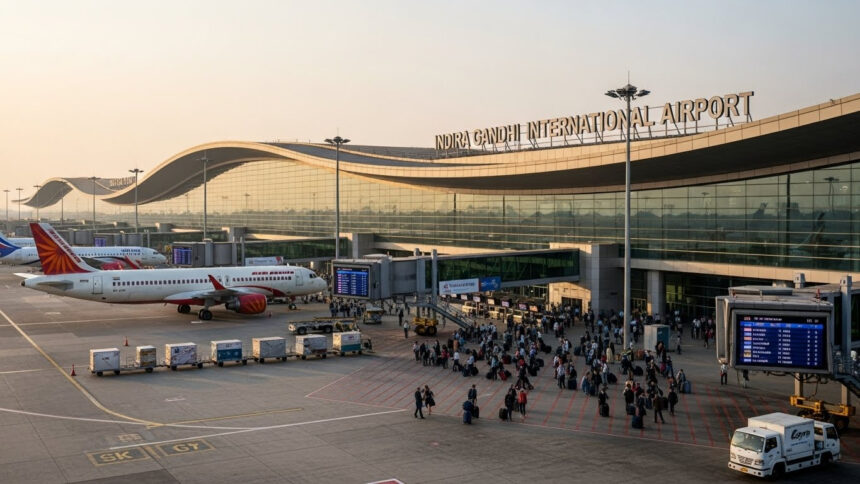 इंदिरा गांधी अंतरराष्ट्रीय (IGI) एयरपोर्ट